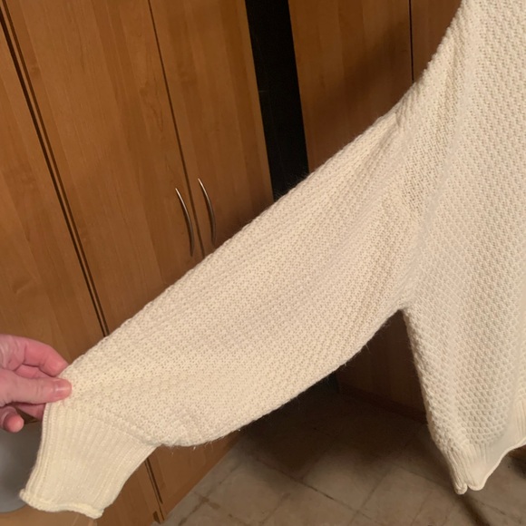 Cozy Cream Turtleneck Sweater - Picture 2 of 3